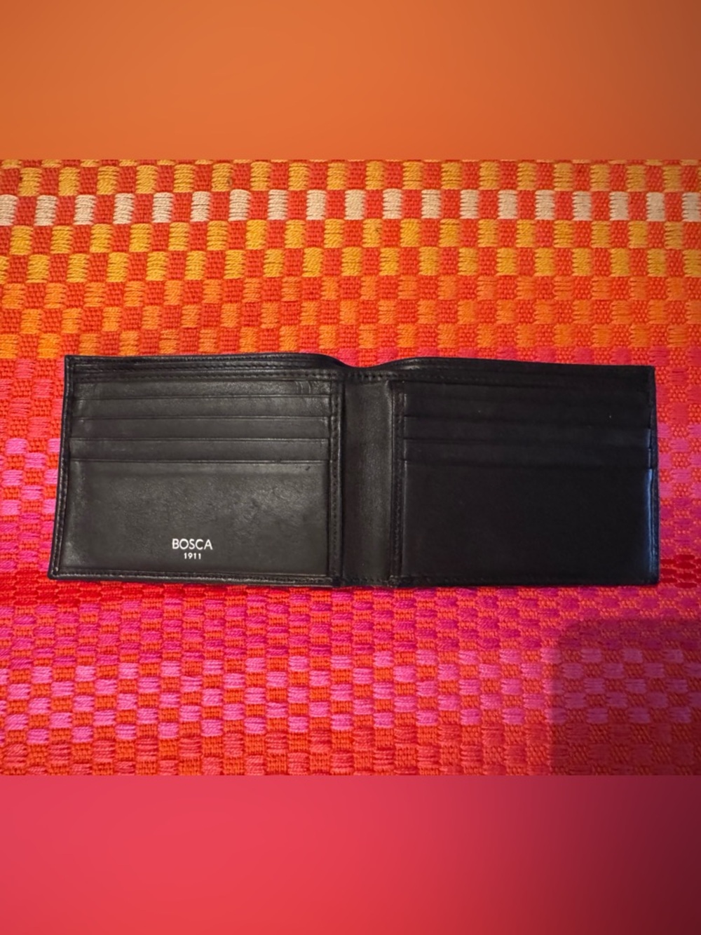 Bosca 1911 men’s soft leather wallet, like new condition